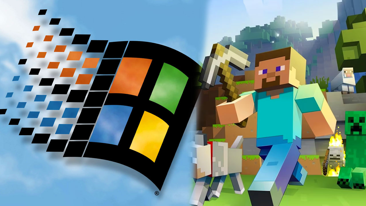 bir gelistirici minecrafti windows 98e uyarladi UyN5qe8h