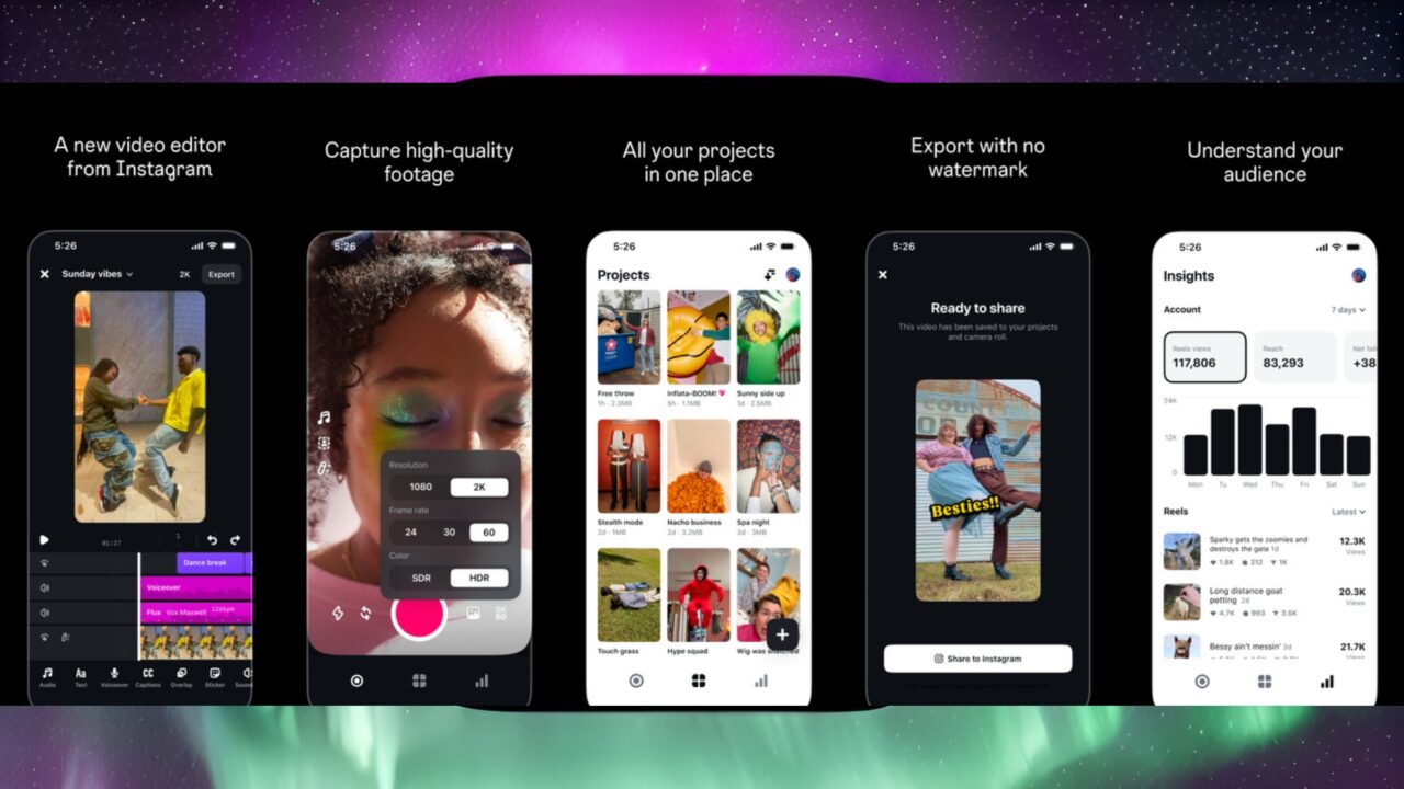 Instagram’ın video düzenleme uygulaması ”Edits” kullanıma açıldı! 1 instagramin video duzenleme uygulamasi edits kullanima acildi 0 mLhIHKzR