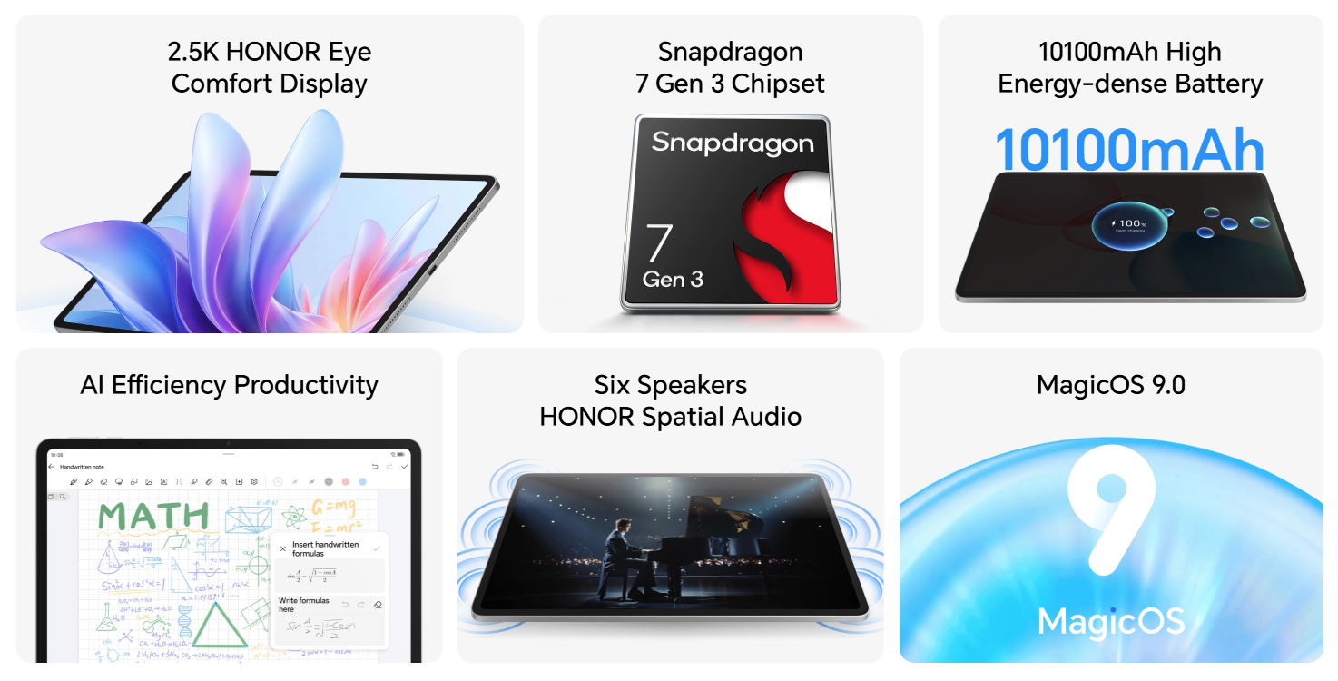 2.5K ekran ve 10.100 mAh pil: Honor Pad 10 tanıtıldı! 1 25k ekran ve 10100 mah pil honor pad 10tanitildi 0 NTG9b9es