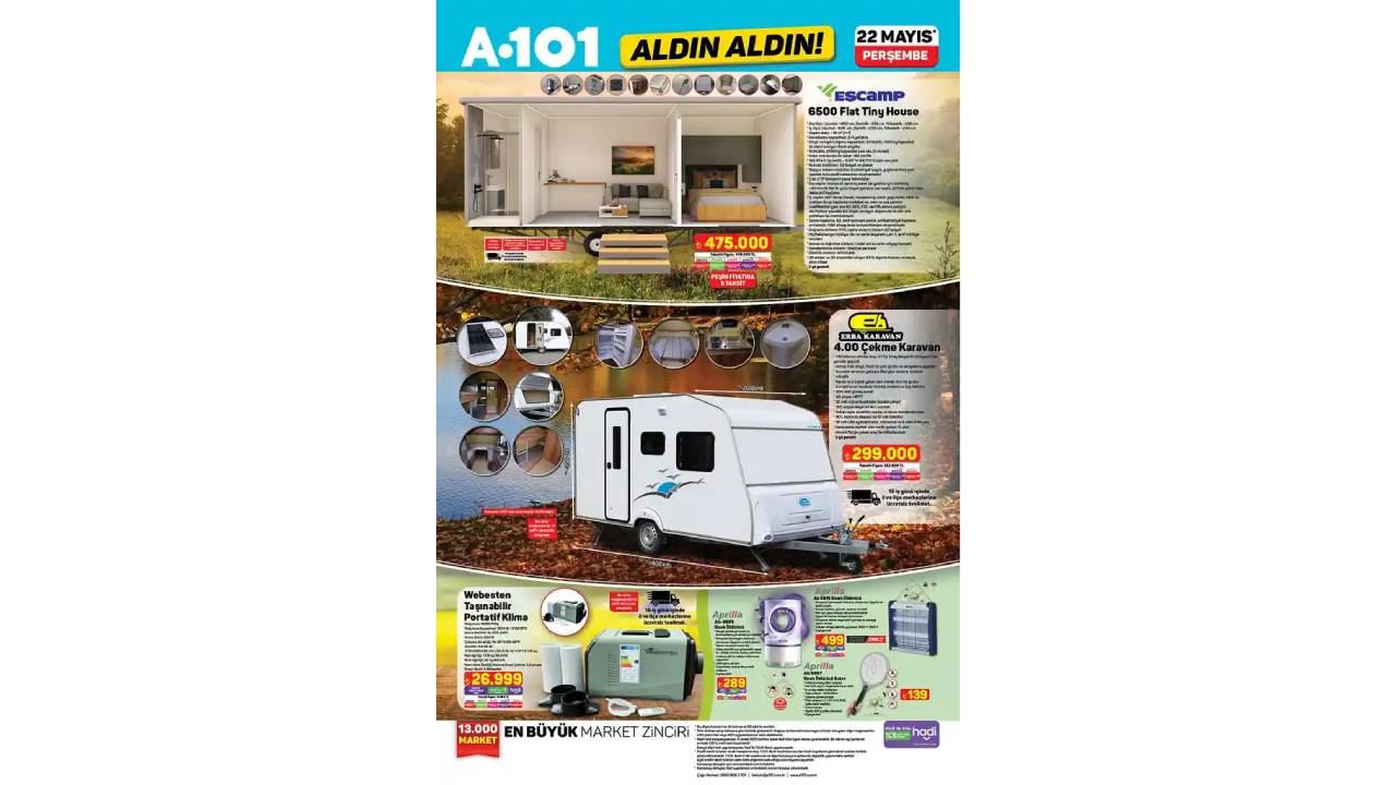A101, bir kez daha karavan satıyor: İşte fiyatı 1 a101 bir kez daha karavan satiyor iste fiyati 0 5FOEtB2S