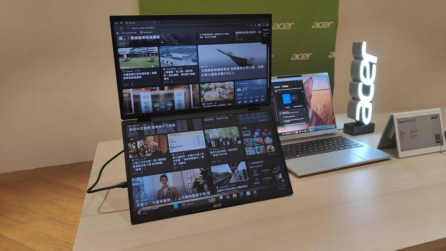 Acer, Computex 2025’te taşınabilir monitörlerini tanıttı! 3 acer computex 2025te tasinabilir monitorlerini tanitti 2