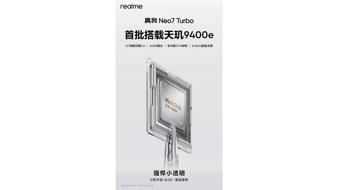 Fiyat performans odaklı realme Neo 7 Turbo için tarih verildi! 1 fiyat performans odakli realme neo 7 turbo icin tarih verildi 0 1tRZ5LmF