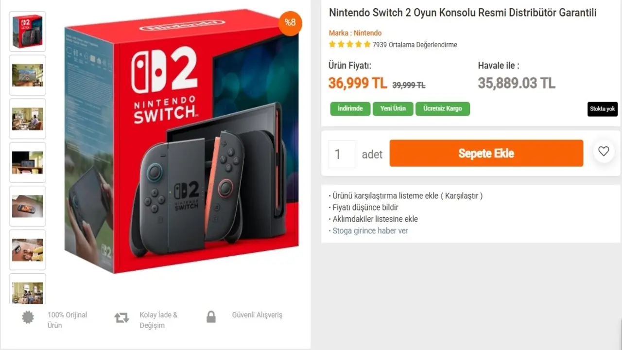 Nintendo Switch 2’nin Türkiye fiyatı belli oldu! İşte çıkış tarihi 1 nintendo switch 2nin turkiye fiyati belli oldu iste cikis tarihi 0 rnVZFtq2