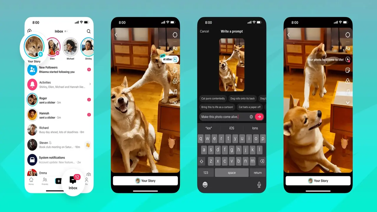 TikTok, yeni yapay zeka aracını tanıttı! 1 tiktok yeni yapay zeka aracini tanitti 0 7myhqVri