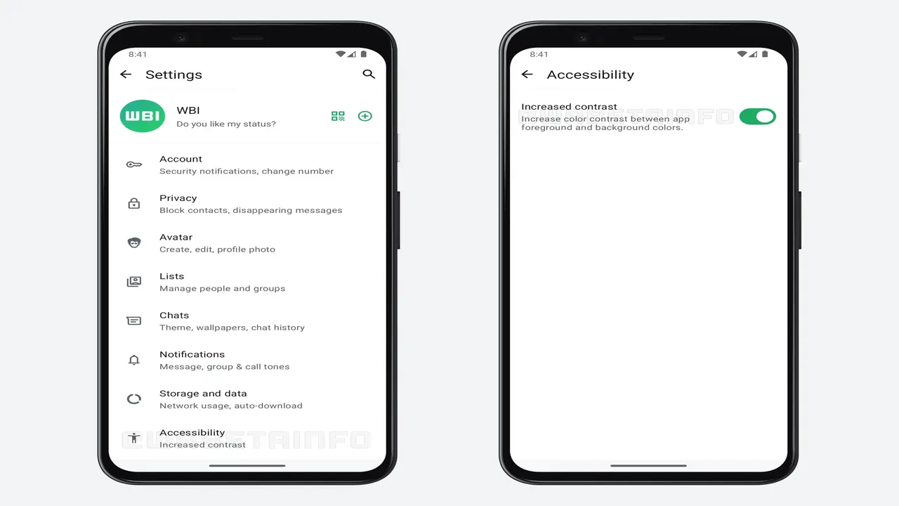 WhatsApp, artırılmış kontrast özelliği sunacak! 1 whatsapp artirilmis kontrast ozelligi sunacak 0 SKQ31tKM