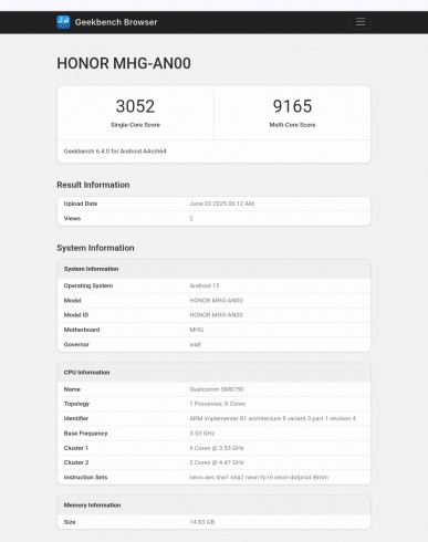 Galaxy Z Fold 7 rakibi olacak: Honor Magic V5 performans testinde! 1 galaxy z fold 7 rakibi olacak honor magic v5performans testinde 0 Sr23twm4