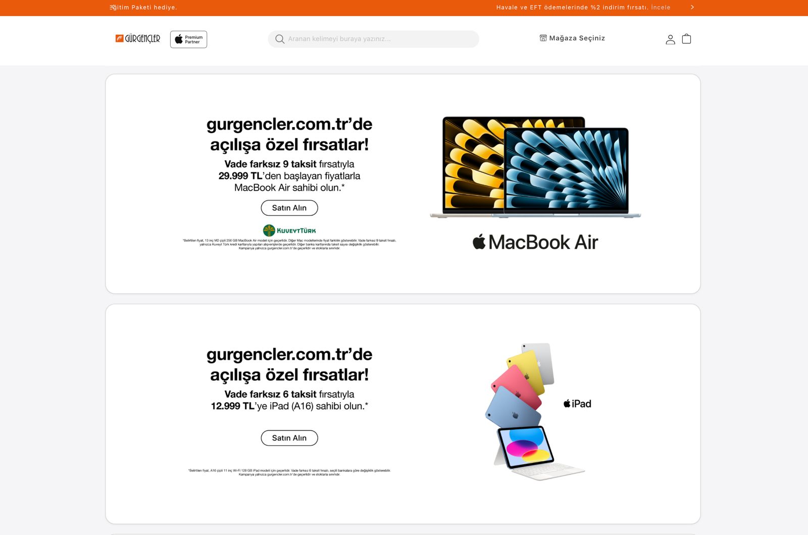 Gürgençler’den yenilenen web sitesi açılışına özel Apple ürünlerinde fırsatlar! 1 gurgenclerden yenilenen web sitesi acilisina ozel apple urunlerinde firsatlar 0 Y98j1wYX