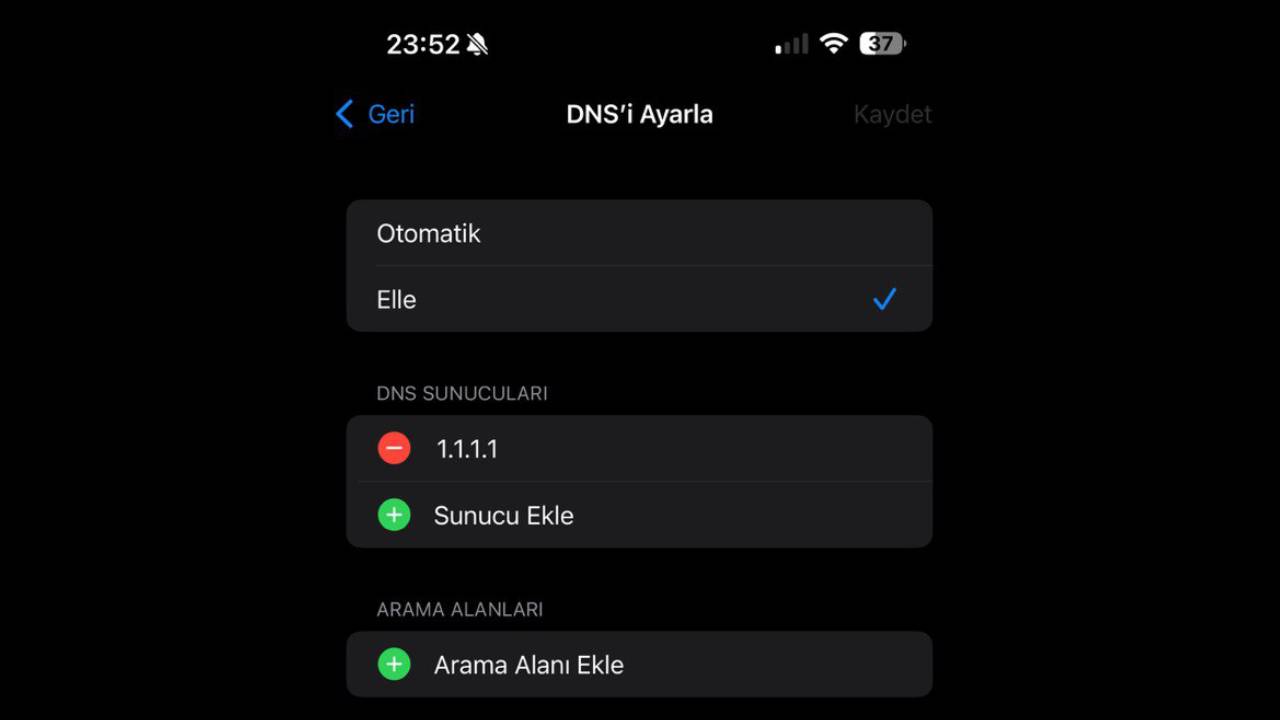 iphone dns ayarlari nasil degistirilir 2025 0