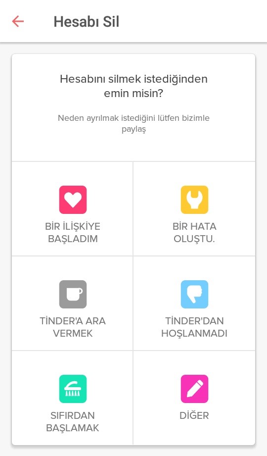 Kalıcı Tinder Hesabı Nasıl Silinir? 5 kalici tinder hesabi nasil silinir 4 9ZNwwIwq