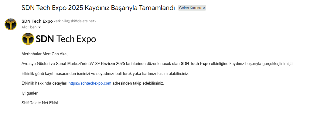 Sadece 2 adımda SDN Tech Expo’ya kaydolun! 3 sadece 2 adimda sdn tech expoya kaydolun 2 yOHqXLCJ