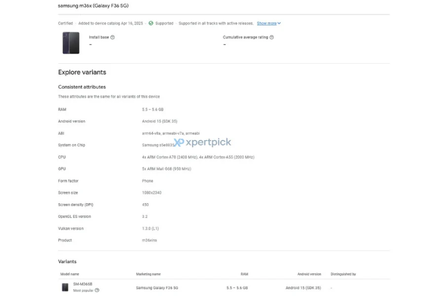 Samsung’un uygun fiyatlı telefonu Google Play Console’da göründü! 1 samsungun uygun fiyatli telefonu google play consoleda gorundu 0 lOQJtntT