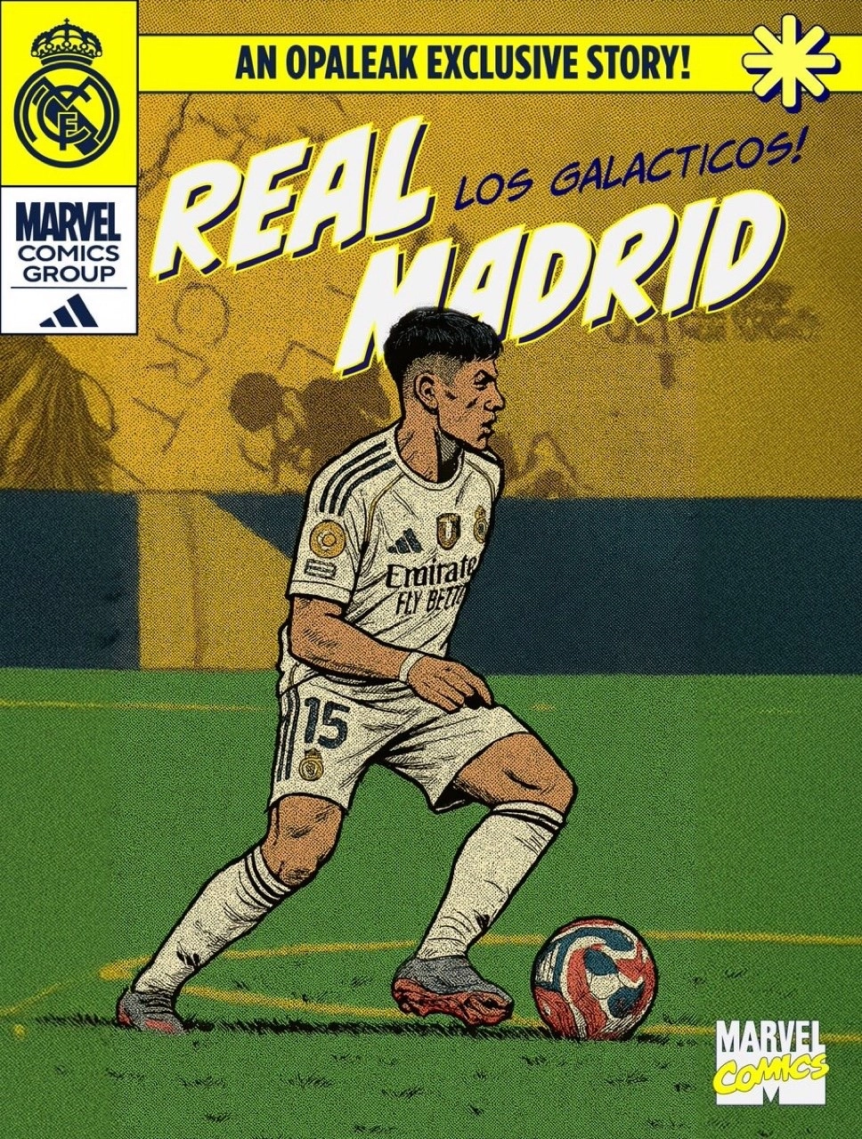 Marvel ile Real Madrid çizgi roman çıkarıyor! Kapak yıldızı ARDA GÜLER! 1 marvel ile real madrid cizgi roman cikariyor kapak yildizi arda guler 0 HP3K4OJs