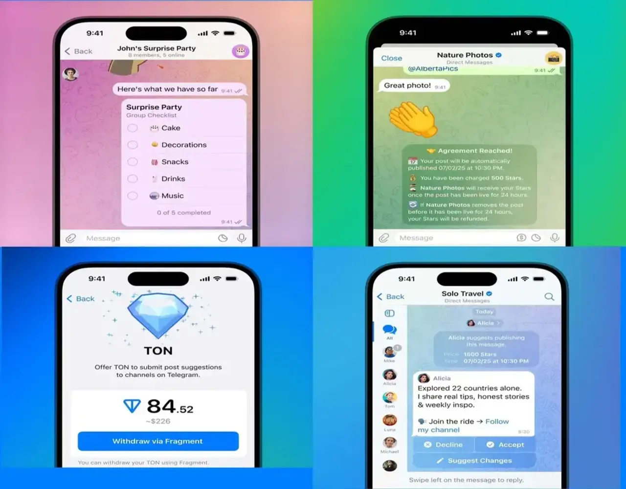 Telegram, yeni özellikleri kullanıma sundu! 1 telegram yeni ozellikleri kullanima sundu 0 hjOO3Bjq
