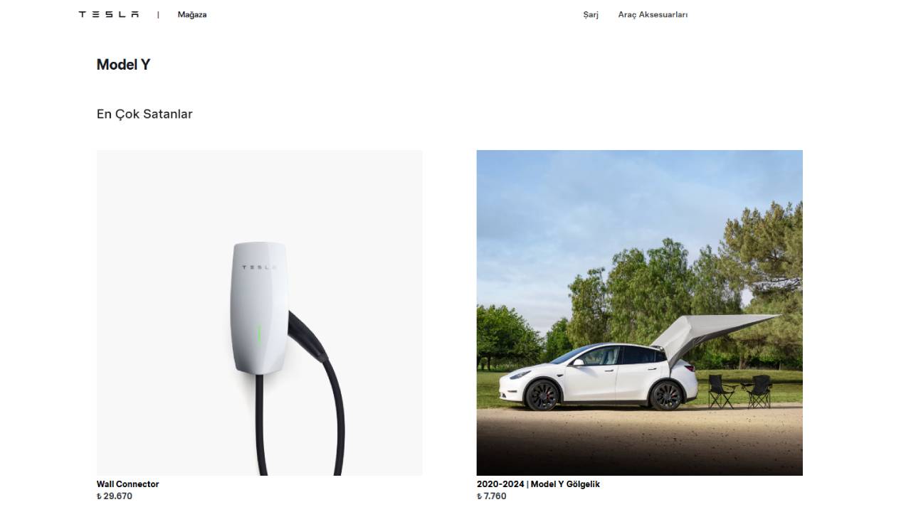 Tesla, Türkiye’de resmi çevrim içi mağazasını açtı! Neler var? 1 tesla turkiyede resmi cevrim ici magazasini acti neler var 0 Azs2ubUF