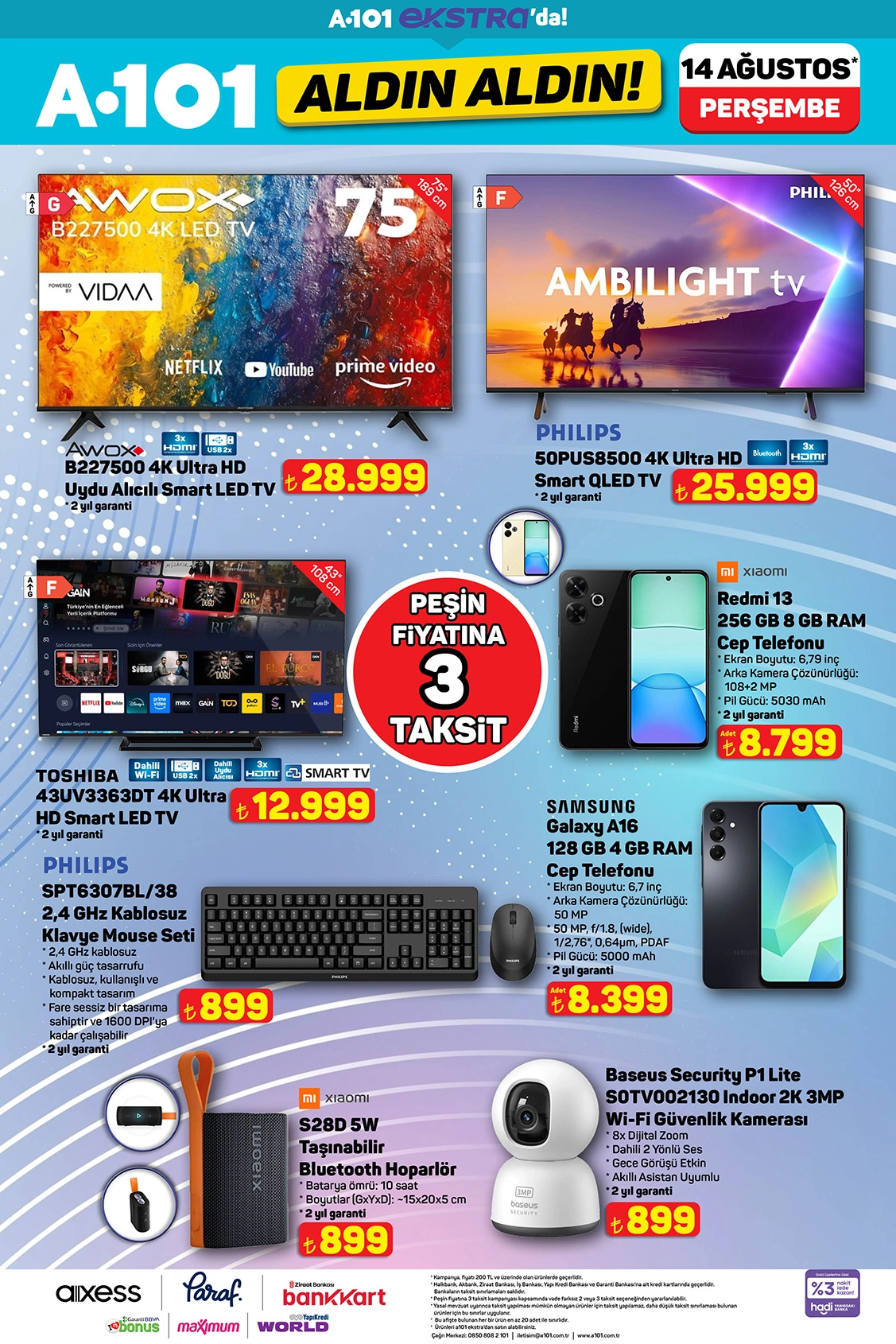 a101 redmi 13 ve galaxy a16 satiyor 0 j8ks2ZHL