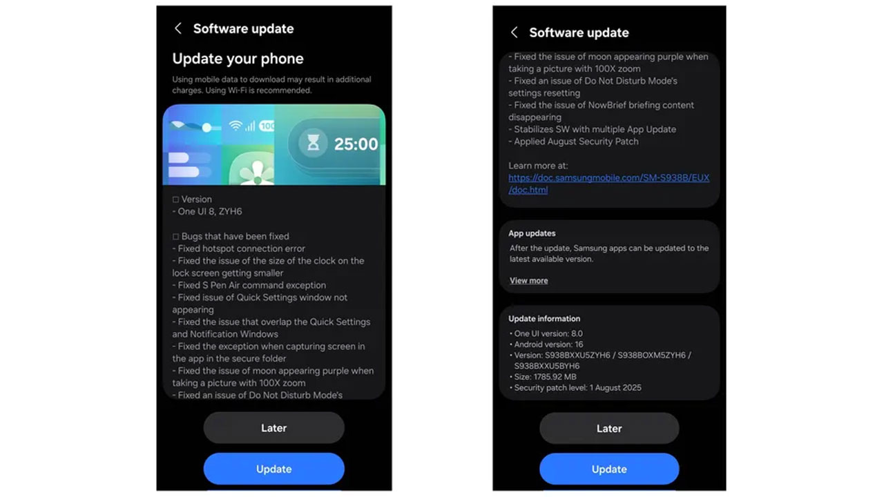 galaxy s25 serisi icin one ui 8 beta 5 yayinlandi 0 t5NODeOp