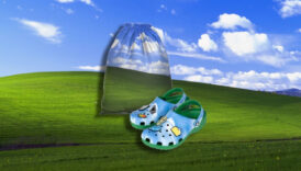 windows xp temali crocs terlik tasarlandi POQjsD6e