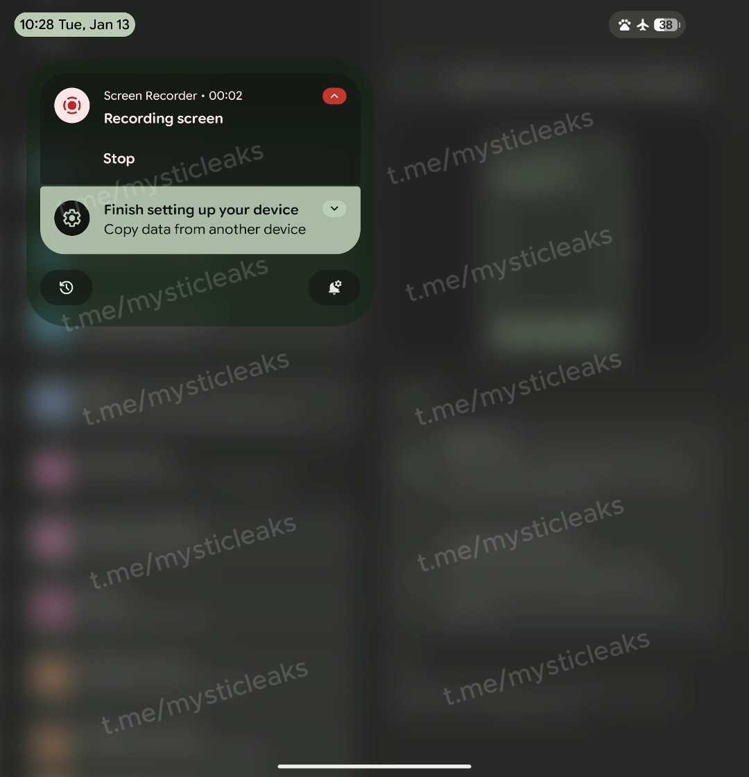 android 17 bildirim paneli sizdi iste yeni tasarim 3 Hdmg11Fr