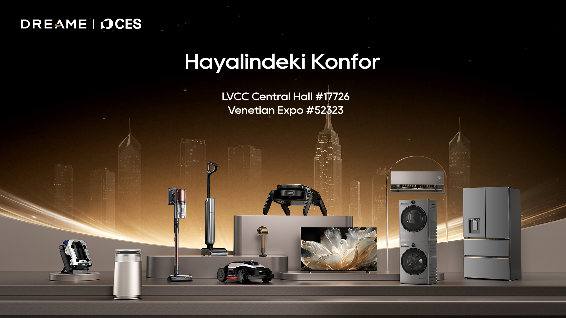 Dreame Akıllı Ev Ekosistemi CES 2026’da Sahne Aldı!