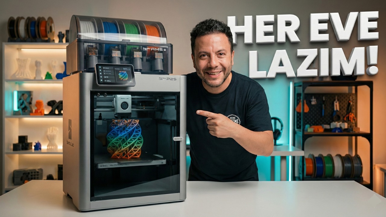 Her Eve Lazım mı? Eve 3D Printer Aldım!