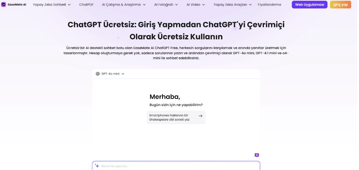 olgudan gunluk hayata chatgpt ucretsiz ve easemate turkiyede yasami nasil donusturuyor 0