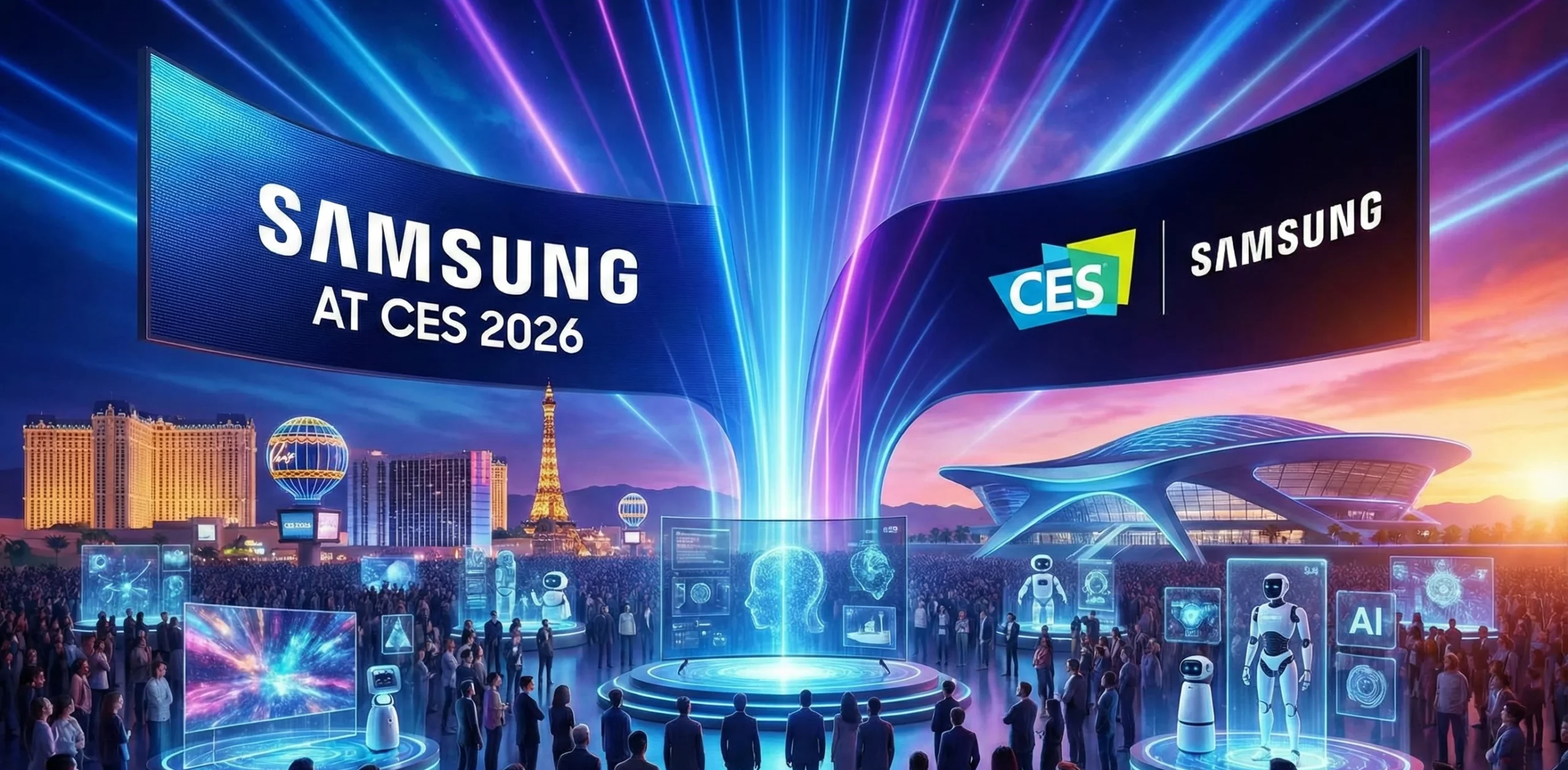 Samsung CES 2026’da Yeniliklerini Sergiledi
