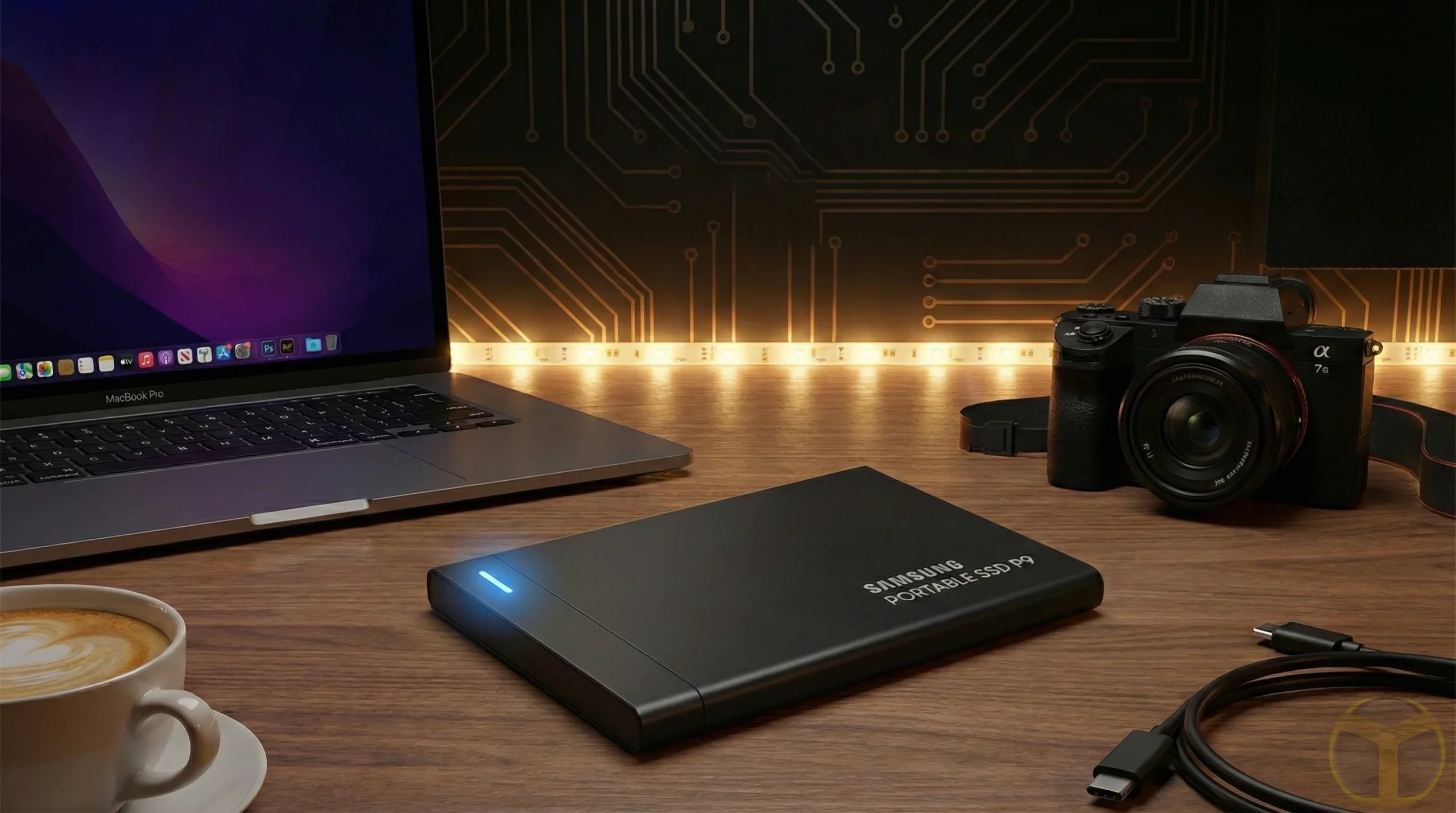 Samsung Portable SSD P9: 8 TB Depolama ve USB4 Hızı!