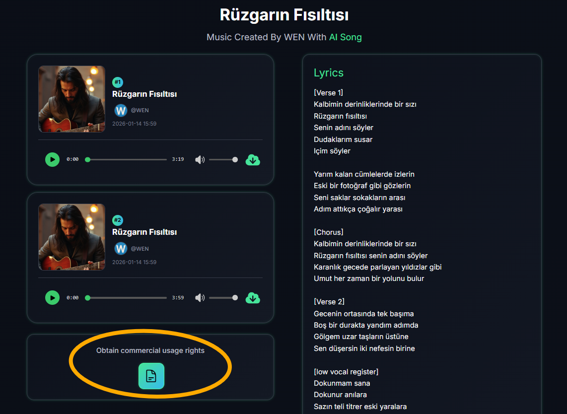 sezen aksu gibi muzik nasil yapilir aisong ile profesyonel bir yapay zeka sarkisi olusturun Vcd9icPc