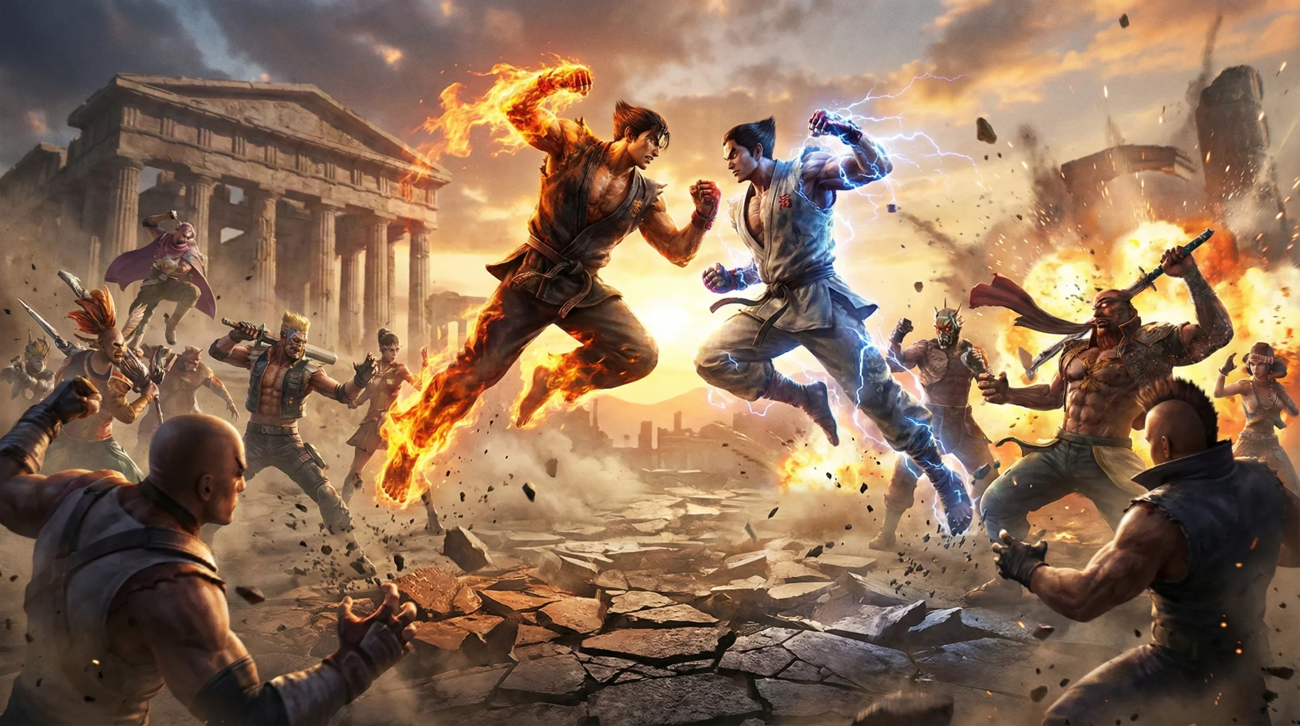 Tekrar Oynanabilirliği Yüksek Dövüş Oyunları