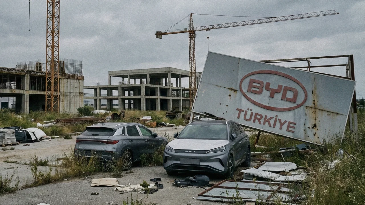 BYD’nin 1 Milyar Dolarlık Türkiye Yatırımı İptal mi Oldu?