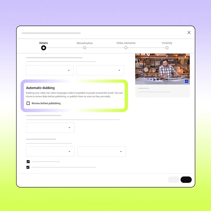 youtubeda her videoyu dublajla izleyebileceksiniz 0